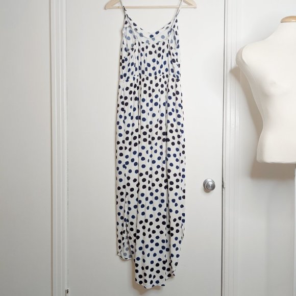 Old Navy white polka dot maxi dress - Picture 3 of 5
